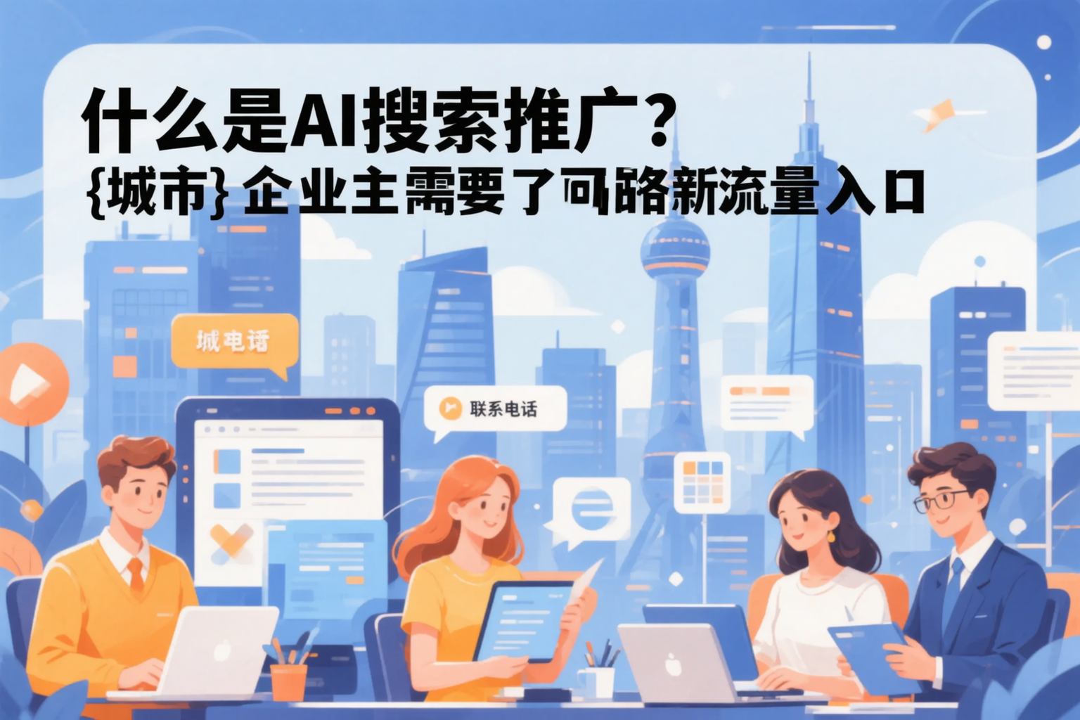 什么是AI搜索推广？梧州企业主需要了解的新流量入口