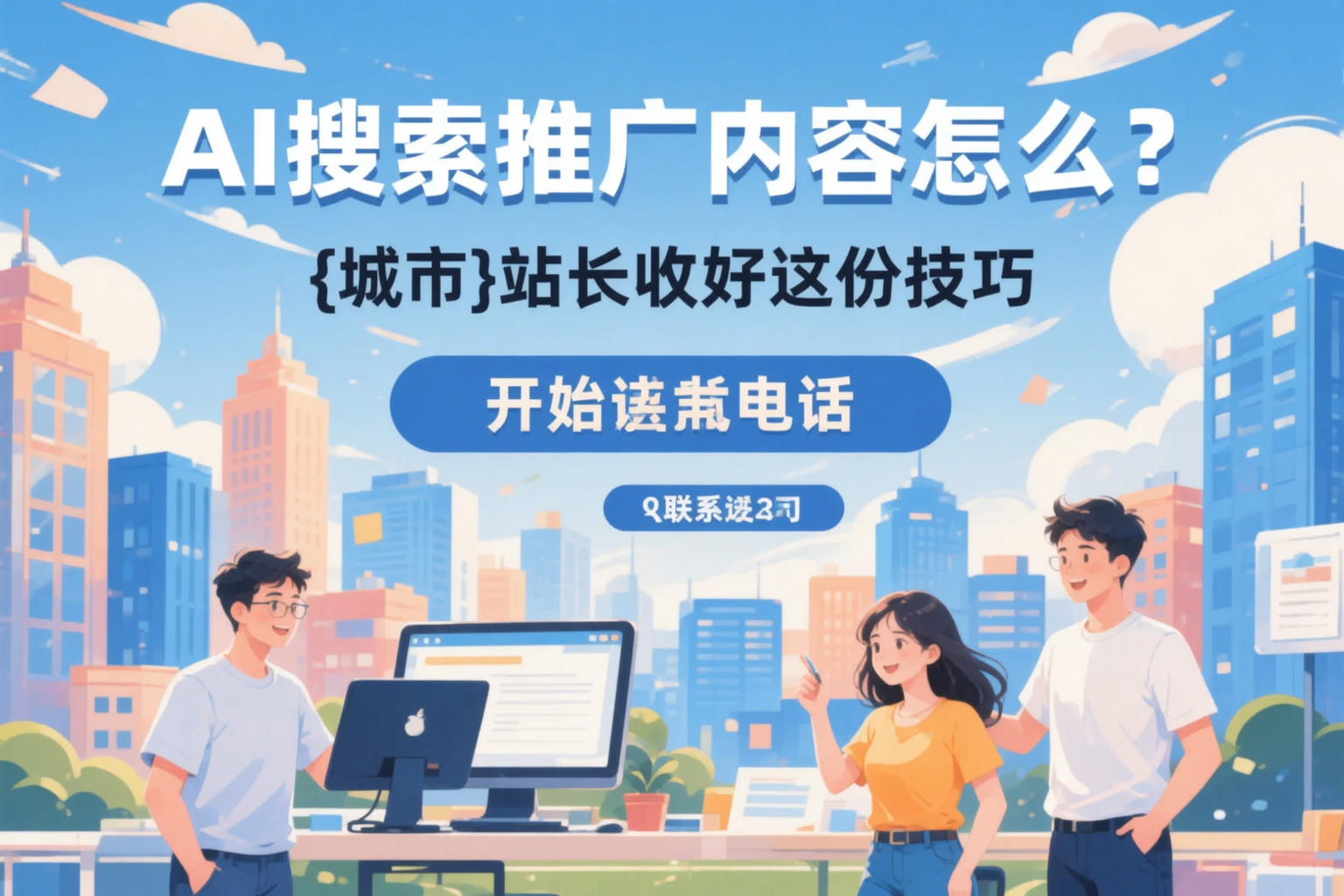 AI搜索推广内容怎么写？梧州站长收好这份技巧