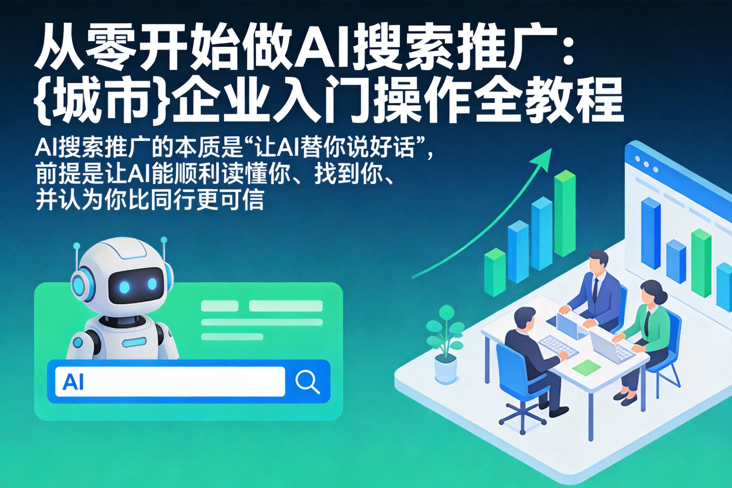 从零开始做AI搜索推广：梧州企业入门操作全教程